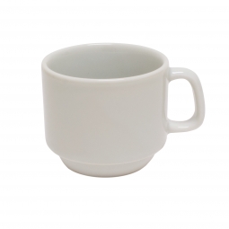 White Porcelain Cappuccino Cup 7 oz