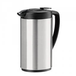 Stainless Steel Oval Carafe, 1 Liter Capacity