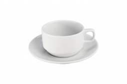 Bistro Demi Cup/Saucer 10 Oz