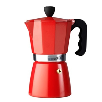La Cafetiere 3-Cup Classic Espresso Coffee Maker Percolator Warm Grey 
