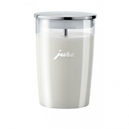 Jura Glass Milk Container With lid (16.9 oz)
